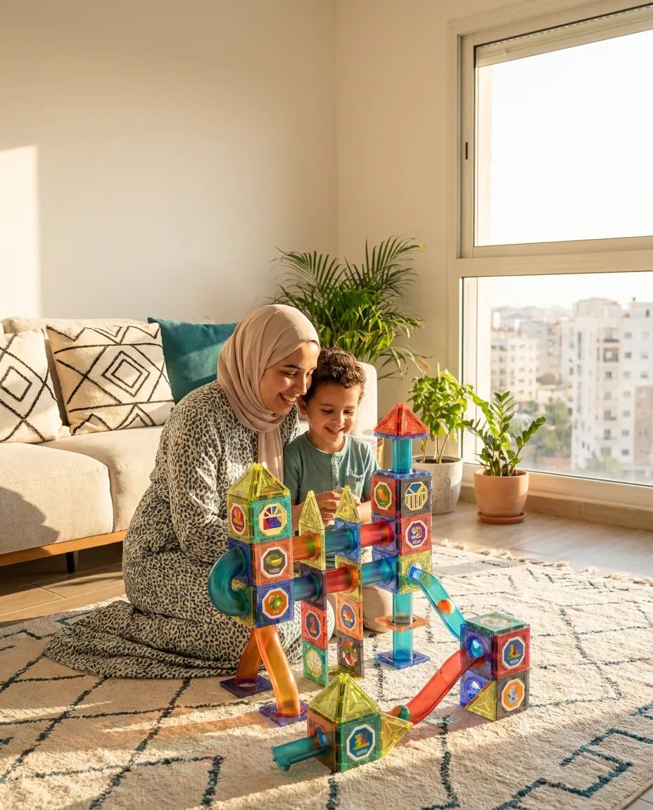 ™لعبة البناء المغناطسية